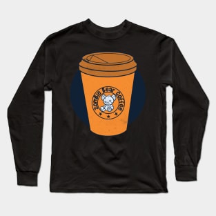 Zombie Bear Coffee Long Sleeve T-Shirt